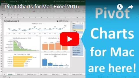 office 365 for mac slicers and pivot charts
